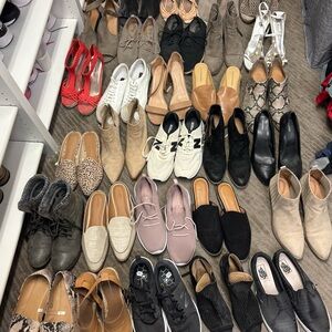 Women’s assortment of shoes
